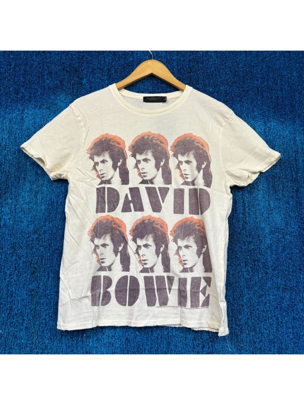 David Bowie Self Titled Graphic T-Shirt Size Medium